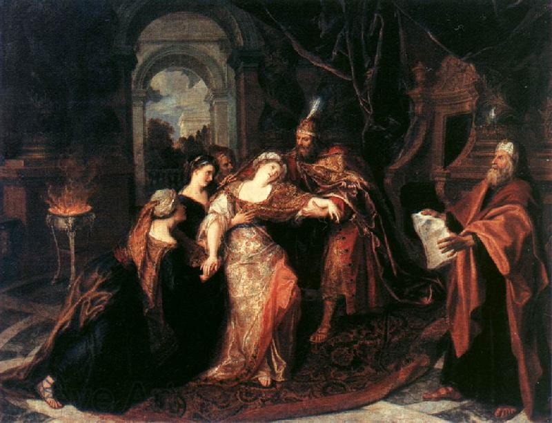 COYPEL, Antoine The Swooning of Esther sdf